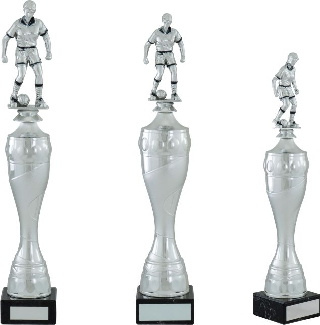 Great Value Tall Female Football Trophies 2325 Series